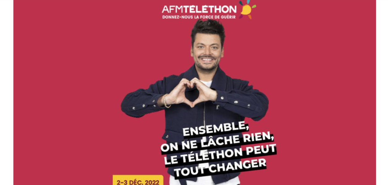 Kev Adams le parrain du Téléthon 2022. Sa photo