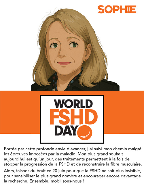 Journée mondiale FSHD-20Juin-témoignage-Sophie