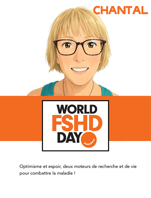 Journée mondiale FSHD-20Juin-témoignage-Chantal