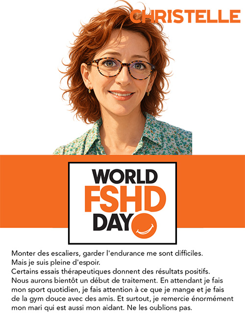 Journée mondiale FSHD-20Juin-témoignage-Christelle