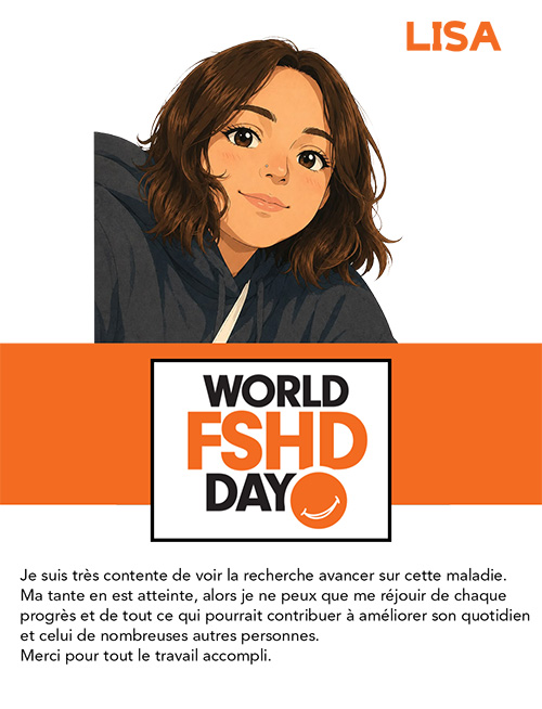 Journée mondiale FSHD-20Juin-témoignage-Lisa